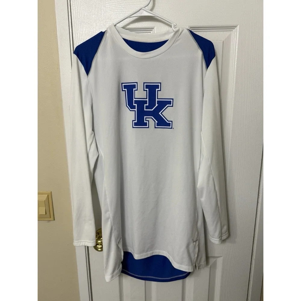 Kentucky University Nike Elite Mens Sm Dri Fit Shooting Basketball Warm Up Shirt